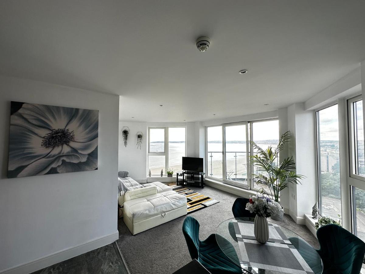 Stunning Ocean & City View Apt Swansea Zewnętrze zdjęcie